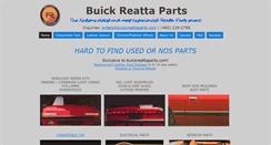 Desktop Screenshot of buickreattaparts.com